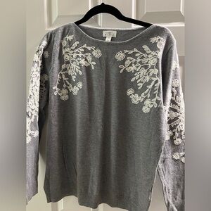 Market & Spruce, gray sweater